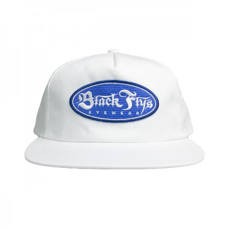 BLACK FLYS　キャップ　"OG OVAL SNAPBACK CAP"　(White)