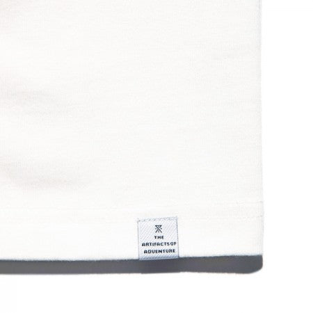 ROARK REVIVAL　Tシャツ　"OPEN ROADS FINE TECH DRY TEE"　(White)