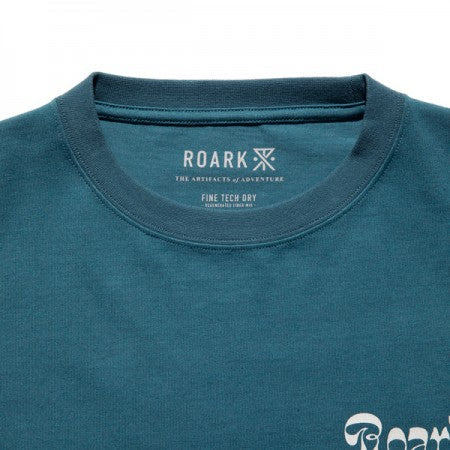 ROARK REVIVAL　Tシャツ　"OPEN ROADS FINE TECH DRY TEE"　(Teal)