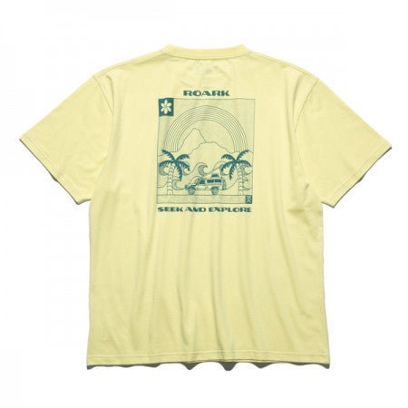 ROARK REVIVAL　Tシャツ　"PARADISE TEE"　(Yellow)