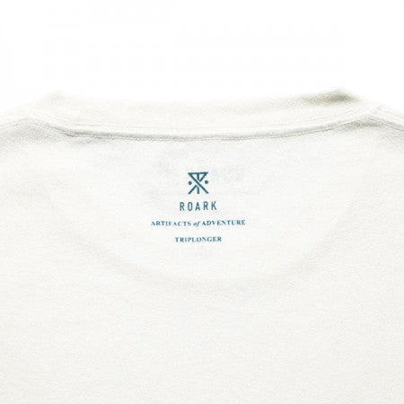 ROARK REVIVAL　Tシャツ　"HEMPCOTTON H/W TEE"　(White)