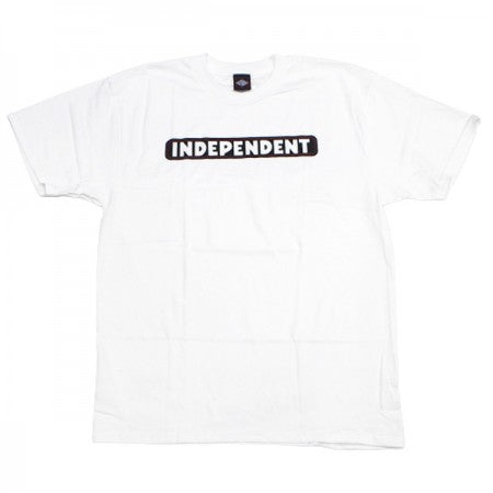 INDEPENDENT　Tシャツ　"BAR LOGO TEE"　(White)