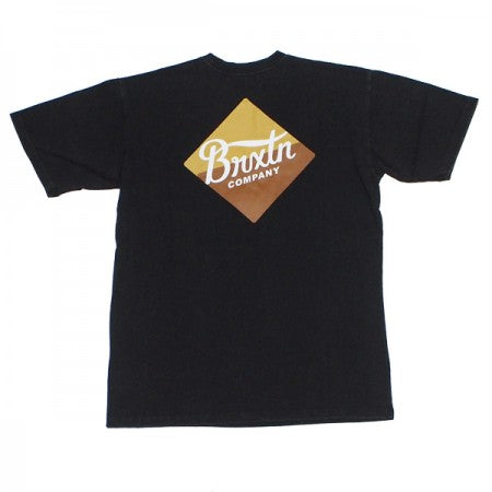 BRIXTON　Tシャツ　"COVET S/S STANDARD TEE"　(Worn Wash Black)