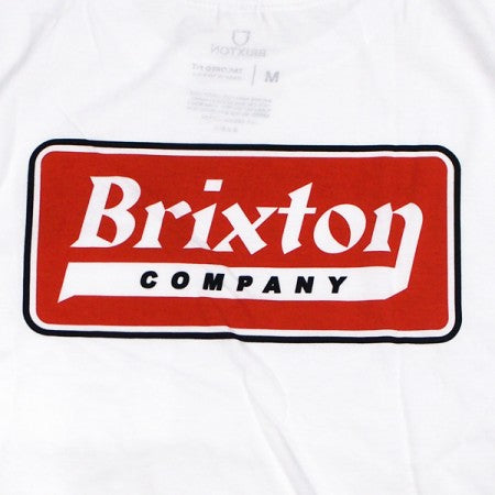 BRIXTON　Tシャツ　"STEADFAST S/S POCKET TEE"　(White)