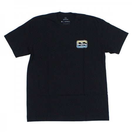 BRIXTON　Tシャツ　"QUILL S/S STANDARD TEE"　(Black / Blue)