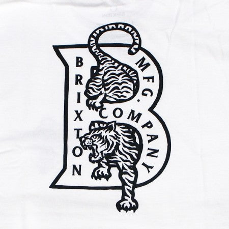 BRIXTON　Tシャツ　"CRAWLER S/S STANDARD TEE"　(White)