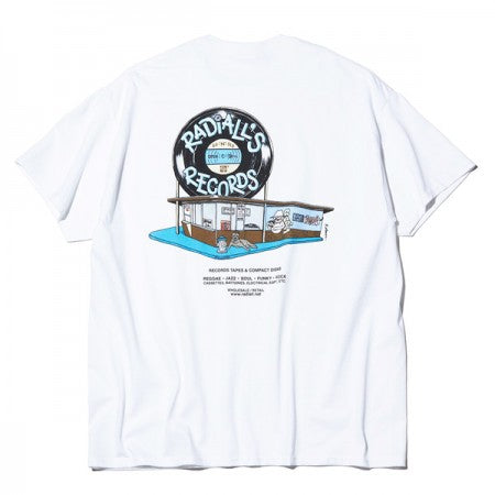 RADIALL　Tシャツ　"WATCHDOG CREW NECK T-SHIRT S/S"　(White)