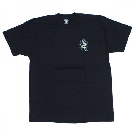 SANTA CRUZ　Tシャツ　"SAINTS AND SINNERS HAND TEE"　(Black)