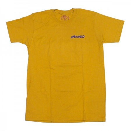 KROOKED　Tシャツ　"MOONSMILE 2 TEE"　(Mustard)
