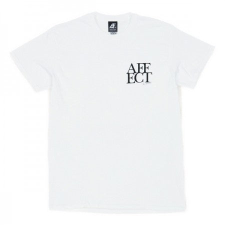 AFFECTER　Tシャツ　"AFF S/S TEE"　(White)
