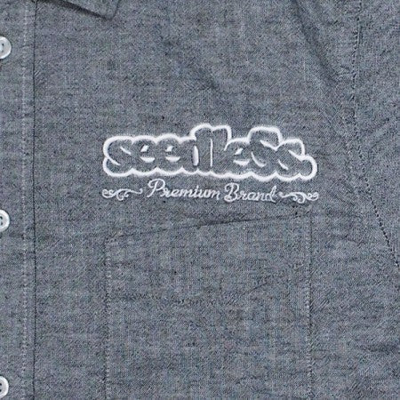 seedleSs　"SD COTTON HEMP STRETCH SHIRTS"　(Gray)
