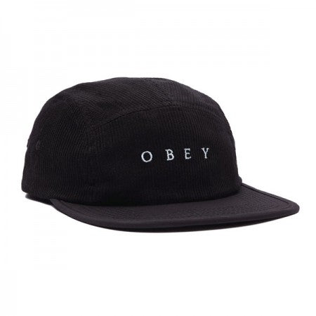 OBEY　キャップ　"HOLLOW 5 PANEL CAP"　(Black)