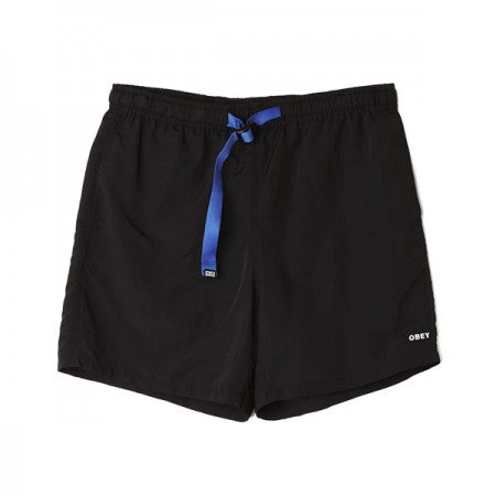 OBEY　ショーツ　"EASY RELAXED TREK SHORT"　(Black)