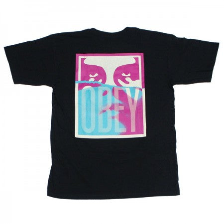 OBEY　Tシャツ　"OBEY NOIR WOMAN ICON 2 BASIC TEE"　(Black)