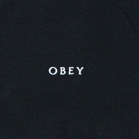 OBEY　Tシャツ　"OBEY NOIR WOMAN ICON 2 BASIC TEE"　(Black)