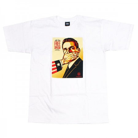 OBEY　Tシャツ　"PAY UP OR SHUT UP BASIC TEE"　(White)