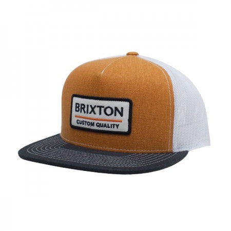 BRIXTON　メッシュキャップ　"PALMER PROPER MP MESH CAP"　(Phoenix Orange / Black / White)