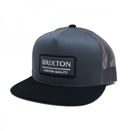 BRIXTON　メッシュキャップ　"PALMER PROPER MP MESH CAP"　(Black / Pebble)