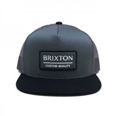 BRIXTON　メッシュキャップ　"PALMER PROPER MP MESH CAP"　(Black / Pebble)