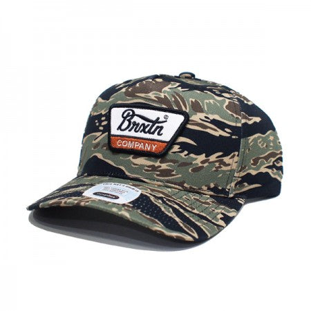 BRIXTON　キャップ　"LINWOOD C MP SNAPBACK CAP"　(Tiger Camo)