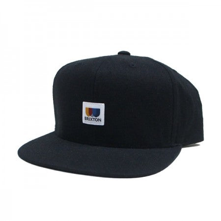 BRIXTON　キャップ　"ALTON MP SNAPBACK CAP"　(Black Hemp)