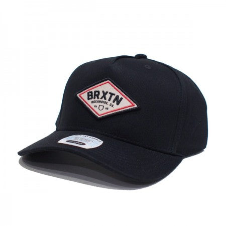 BRIXTON　キャップ　"TREMONT C MP SNAPBACK CAP"　(Black)