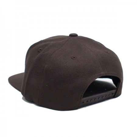 BRIXTON　キャップ　"ALPHA SQUARE MP SNAPBACK CAP"　(Dark Earth)