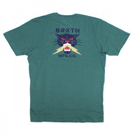 ★30%OFF★ BRIXTON　Tシャツ　"SPARKS S/S TAILORED TEE"　(Spruce)