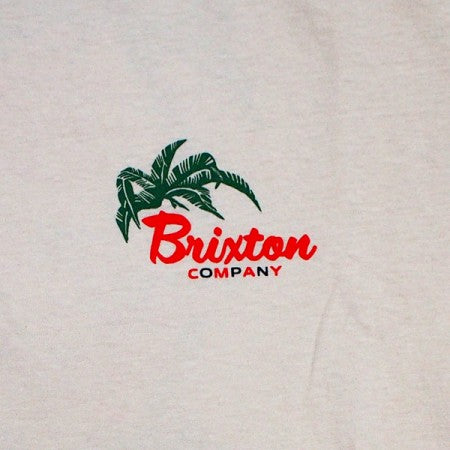 BRIXTON　Tシャツ　"LEISURE S/S TAILORED TEE"　(Smoke Gray)