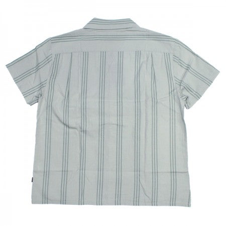 BRIXTON　S/Sシャツ　"BUNKER RESERVE COOL WEIGHT S/S WOVEN"　(Mineral Gray)