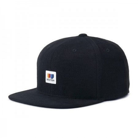 BRIXTON　キャップ　"ALTON MP SNAPBACK CAP"　(Black / Black)