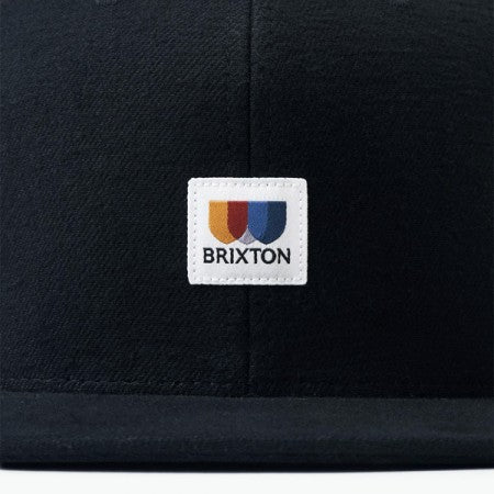 BRIXTON　キャップ　"ALTON MP SNAPBACK CAP"　(Black / Black)