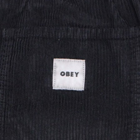OBEY　ショーツ　"EASY OD CORD SHORT"　(Black)
