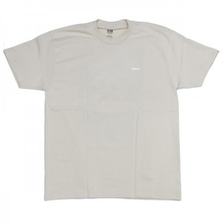 OBEY　Tシャツ　"NURTURE NATURE CLASSIC TEE"　(Cream)
