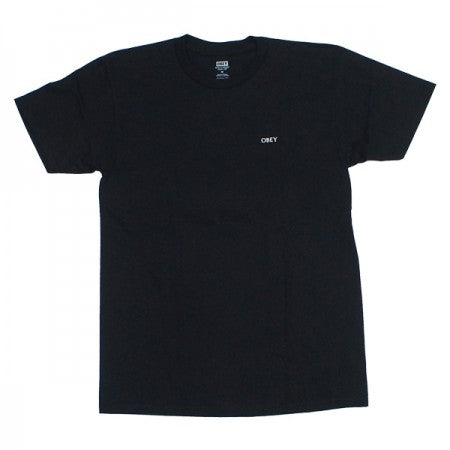 OBEY　Tシャツ　"OBEY RISE ABOVE ROSE CLASSIC TEE"　(Black)