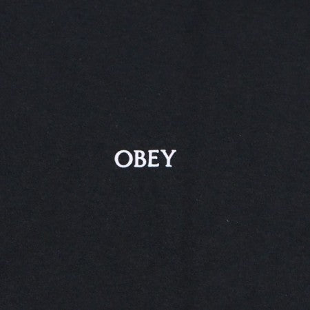 OBEY　Tシャツ　"OBEY RISE ABOVE ROSE CLASSIC TEE"　(Black)