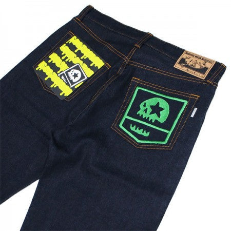 MxMxM　"MxMxM DENIM 000(セルビッチ)"　(Green)