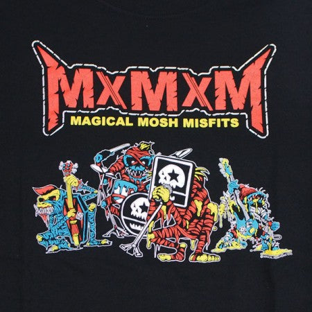 MxMxM　"MxMxM BAND MONSTERS TEE"　(Red)