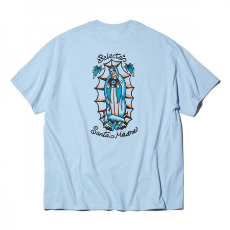 RADIALL　Tシャツ　"SANTA MADRE CREW NECK T-SHIRT S/S"　(Sax Blue)