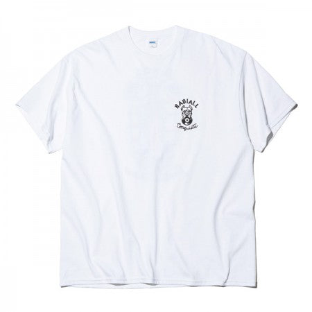 RADIALL　Tシャツ　"SANTA MADRE CREW NECK T-SHIRT S/S"　(White)