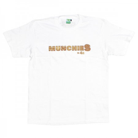 ★30%OFF★ seedleSs　Tシャツ　"THCOOKIES MUNCHIES S/S TEE"　(White)