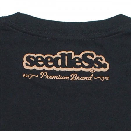 ★30%OFF★ seedleSs　Tシャツ　"THCOOKIES MUNCHIES S/S TEE"　(Black)