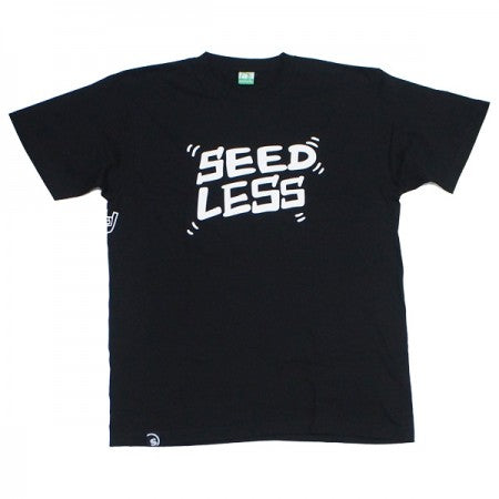 ★30%OFF★ seedleSs　Tシャツ　"SOFT WRITING LOGO S/S TEE"　(Black)