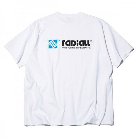 RADIALL　Tシャツ　"COIL CREW NECK T-SHIRT S/S"　(White)