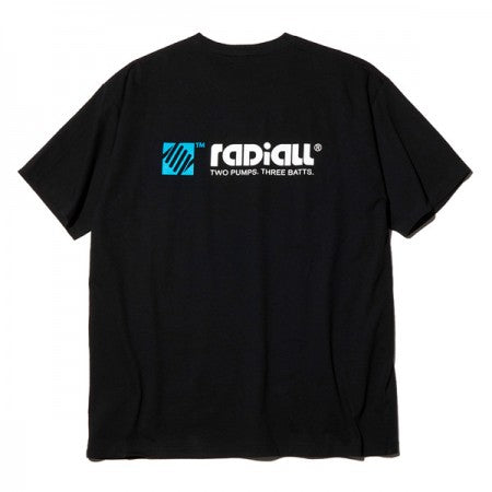 RADIALL　Tシャツ　"COIL CREW NECK T-SHIRT S/S"　(Black)