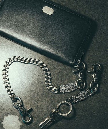 CRIMIE　ウォレットチェーン　"GUADALUPE WALLET CHAIN"　(Silver)