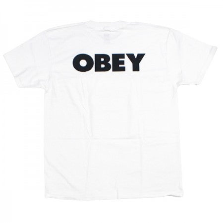 OBEY　Tシャツ　"BOLD OBEY 2 CLASSIC TEE"　(White)