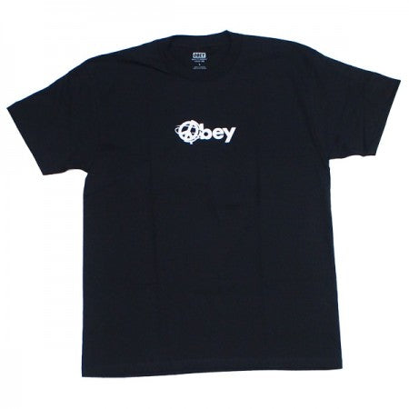 ★30%OFF★ OBEY　Tシャツ　"OBEY ALL AROUND THE WORLD CLASSIC TEE"　(Black)