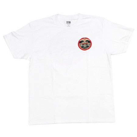 ★30%OFF★ OBEY　Tシャツ　"OBEY RADIO TOWER CLASSIC TEE"　(White)