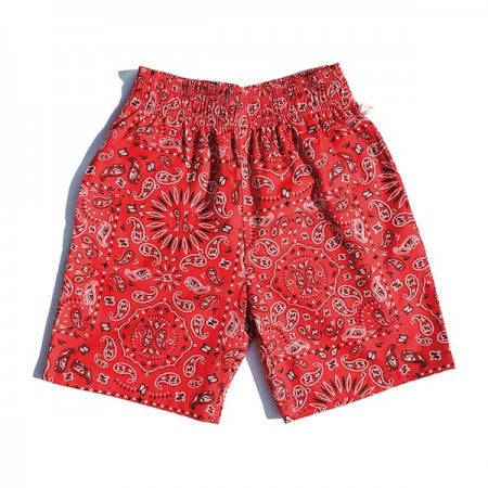 COOKMAN　ショーツ　"CHEF SHORT PANTS"　(Paisley / Red)